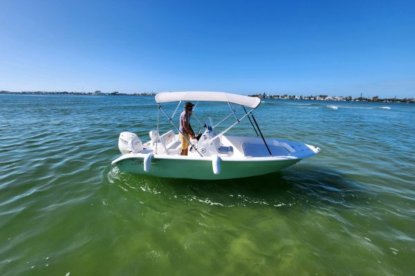 17ft glasstream center console